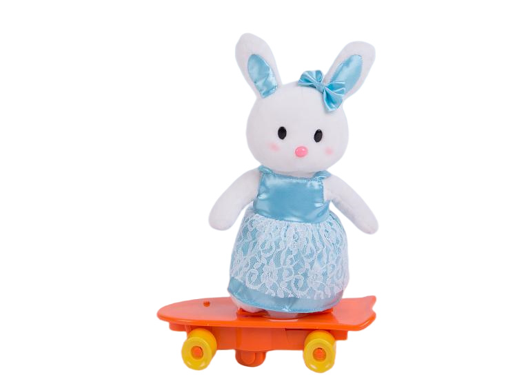 滑板兔